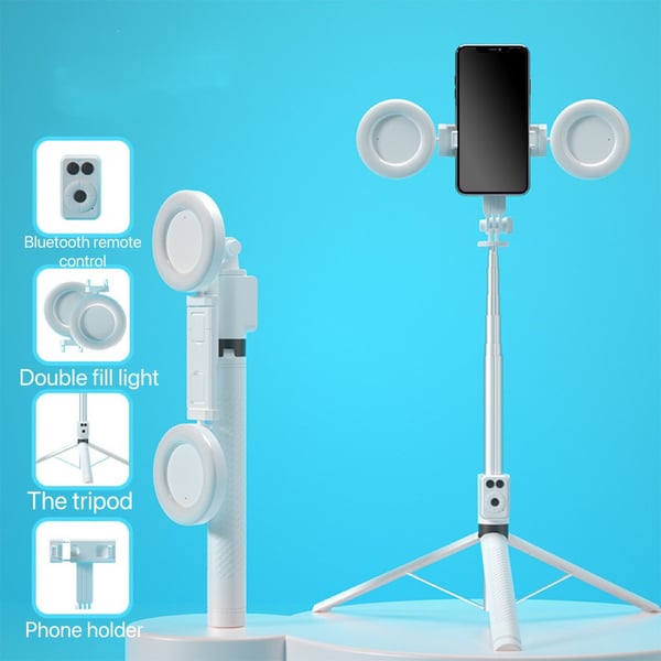 ⏳New 6 in 1 Bluetooth Selfie Stick