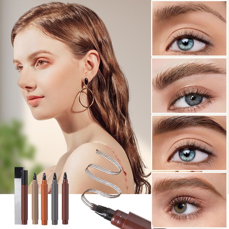 ๐ฅLast Day-Buy 1 Get 1 Free!๐50K+ SOLD! Almost Gone โจโ๏ธ Waterproof 4-Tip Beard & Eyebrow Pen โ Smudge-Proof, Natural Look & Long-Lasting ๐