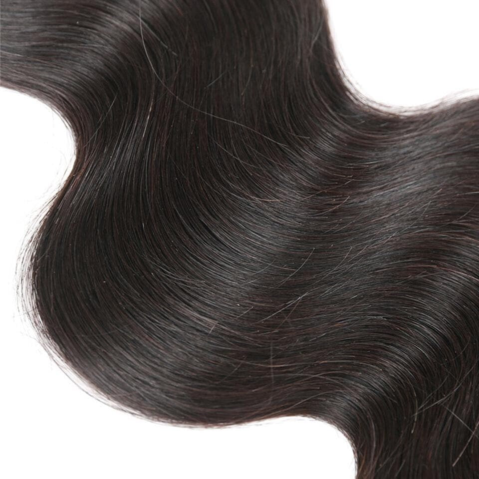 (B1) Body Wave Bundles Human Hair 3 Bundles Natural Black Color Virgin Weave Bundles Hair Extensions