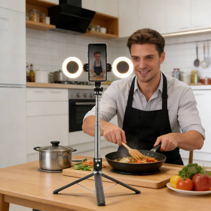 ⏳New 6 in 1 Bluetooth Selfie Stick