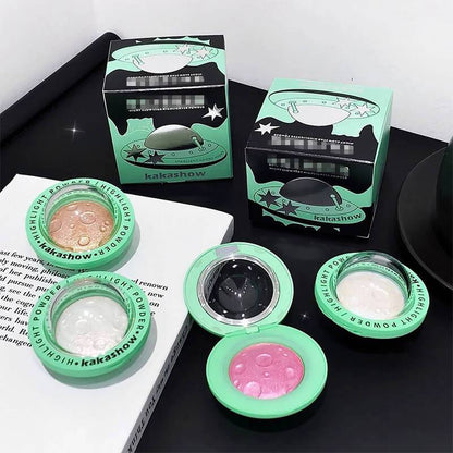 Highlighter Powder Shiny Clear High-gloss Face