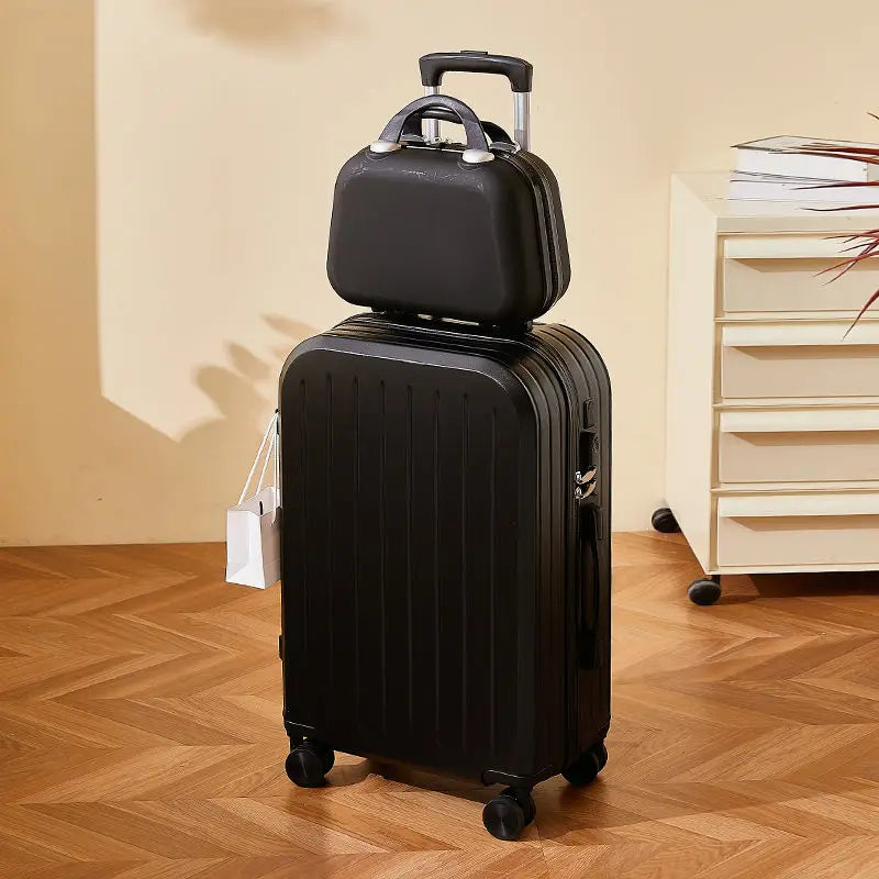 Luggage 2025 New Trolley Case Men's Women's Travel Small 20 Inch Password Case Quiet Wheels Durable Leather ABS