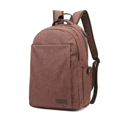 High Quality Oxford Cloth Leisure Backpack Men's Waterproof Laptop Backpack USB Computer Student Computer Schoolbag