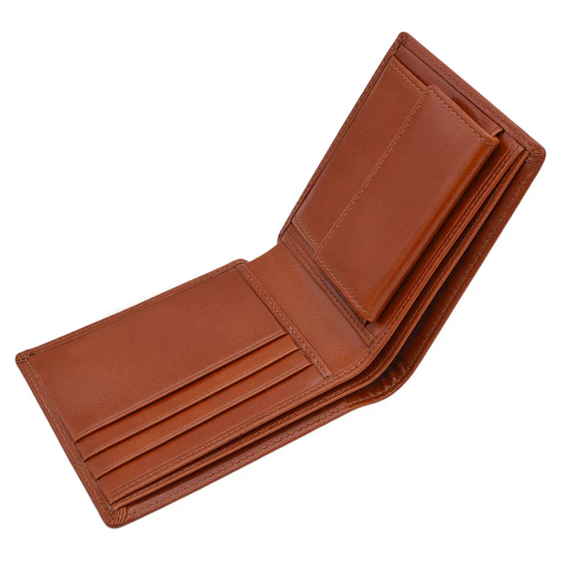 Wholesale Vintage  Leather Wallets Multi Function Waterproof ID Credit Card Holder Wallets for Men