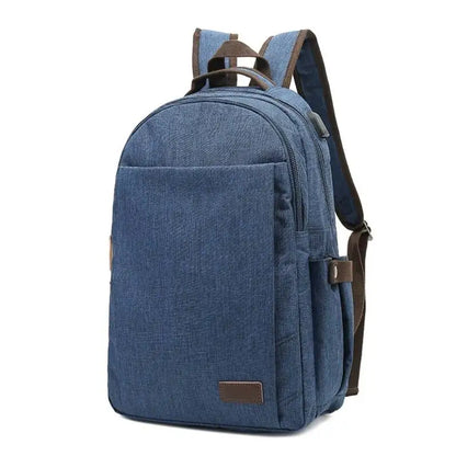 High Quality Oxford Cloth Leisure Backpack Men's Waterproof Laptop Backpack USB Computer Student Computer Schoolbag