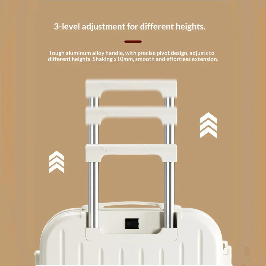 Luggage New Style Trolley Case Password Case Omnidirectional Spinner Wheels Student Large Capacity Sturdy Durable Travel ABS