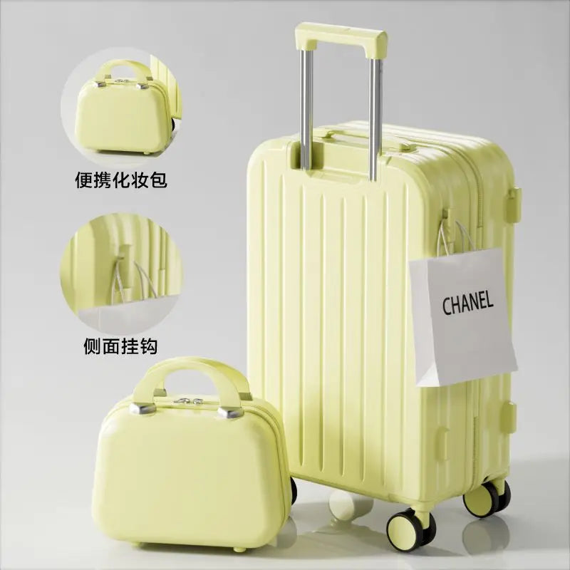 Luggage New Style Trolley Case Password Case Omnidirectional Spinner Wheels Student Large Capacity Sturdy Durable Travel ABS
