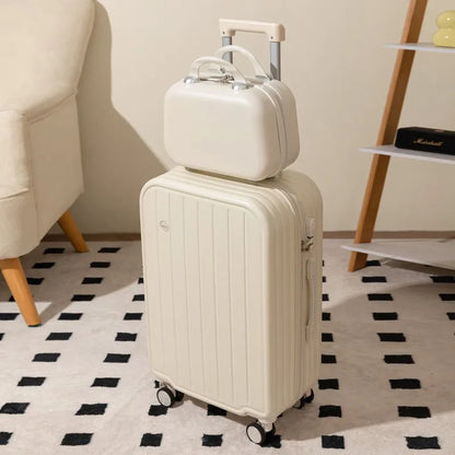 Luggage 20 Inch Unisex Candy Color Waterproof Universal Wheel Lightweight Trolley Suitcase with Polyester Lining Wholesale