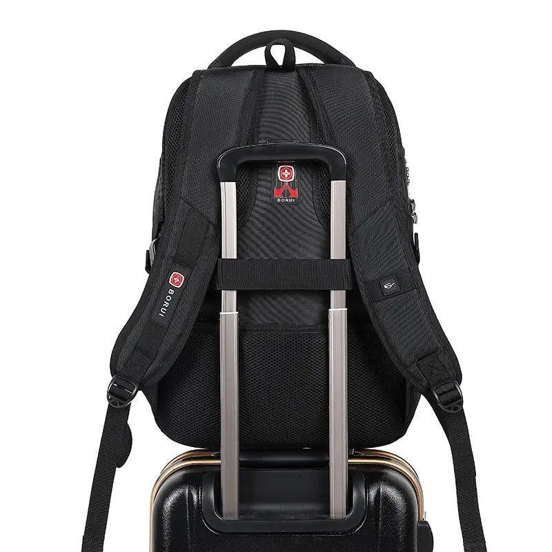 Large Capacity Sports Backpack Anti-Theft Fashionable Waterproof Laptop Backpack for Men Casual Collage School
