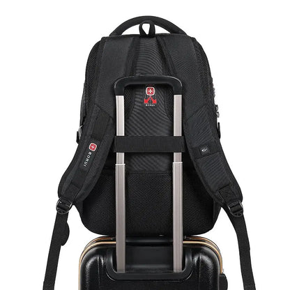 Large Capacity Sports Backpack Anti-Theft Fashionable Waterproof Laptop Backpack for Men Casual Collage School
