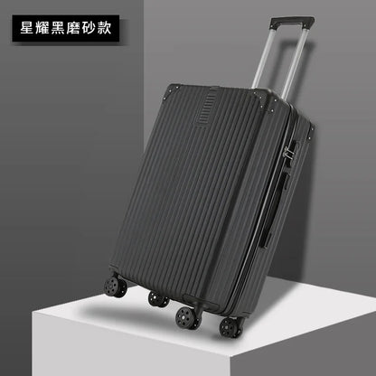 High- Luggage Women's 20-Inch Travel Trolley Case 28-Inch Password ABS Waterproof Suitcase 24-Inch Large-Capacity Zipper