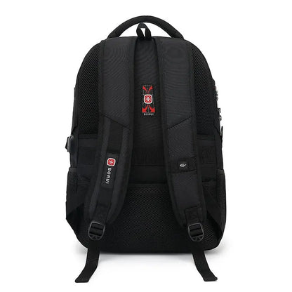 Large Capacity Sports Backpack Anti-Theft Fashionable Waterproof Laptop Backpack for Men Casual Collage School