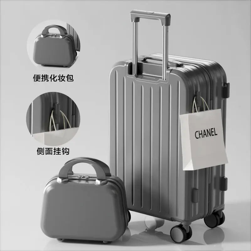 Luggage New Style Trolley Case Password Case Omnidirectional Spinner Wheels Student Large Capacity Sturdy Durable Travel ABS