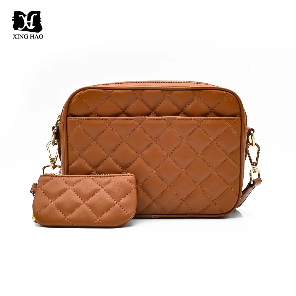 Men's Brown Real Leather Bag Genuine Leather Messenger Bag for Men