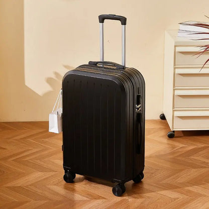 Luggage 2025 New Trolley Case Men's Women's Travel Small 20 Inch Password Case Quiet Wheels Durable Leather ABS