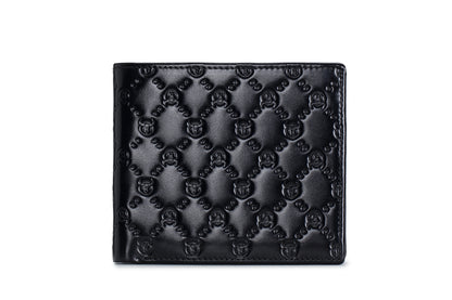 New Design Luxury Pebble Leather Small Business Card Holder Card Case Mini Business Holder