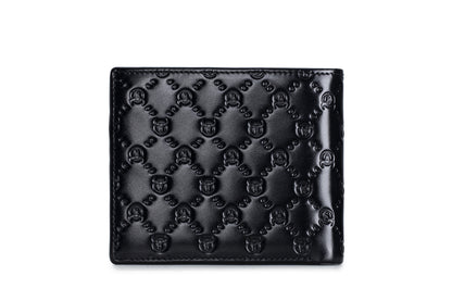 New Design Luxury Pebble Leather Small Business Card Holder Card Case Mini Business Holder