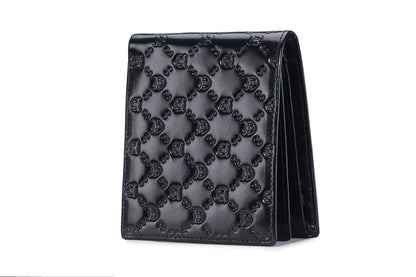 New Design Luxury Pebble Leather Small Business Card Holder Card Case Mini Business Holder