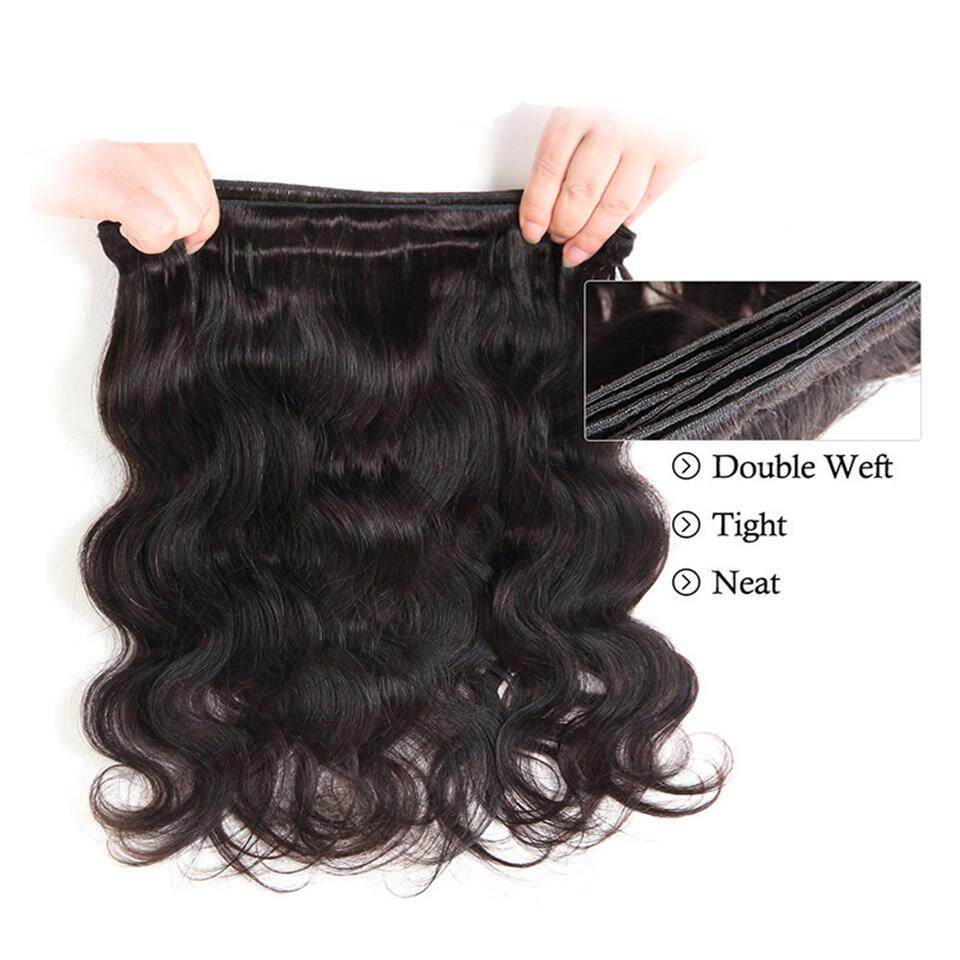 (B1) Body Wave 4 Bundles Weave Sew in Hair Extensions 30 Inch Bundles