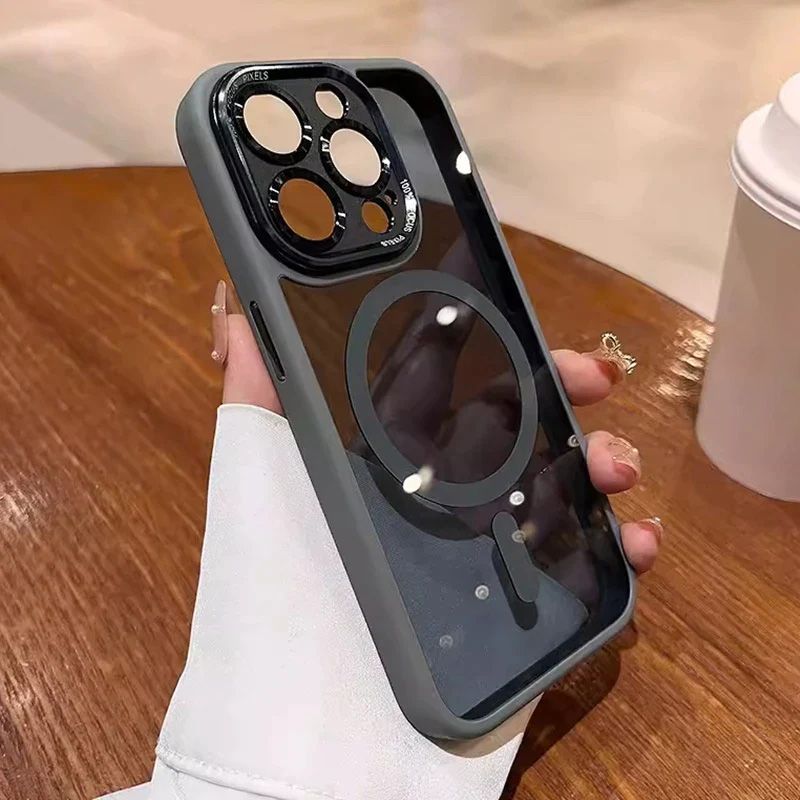 New Tinted Shockproof Magnetic Phone Case
