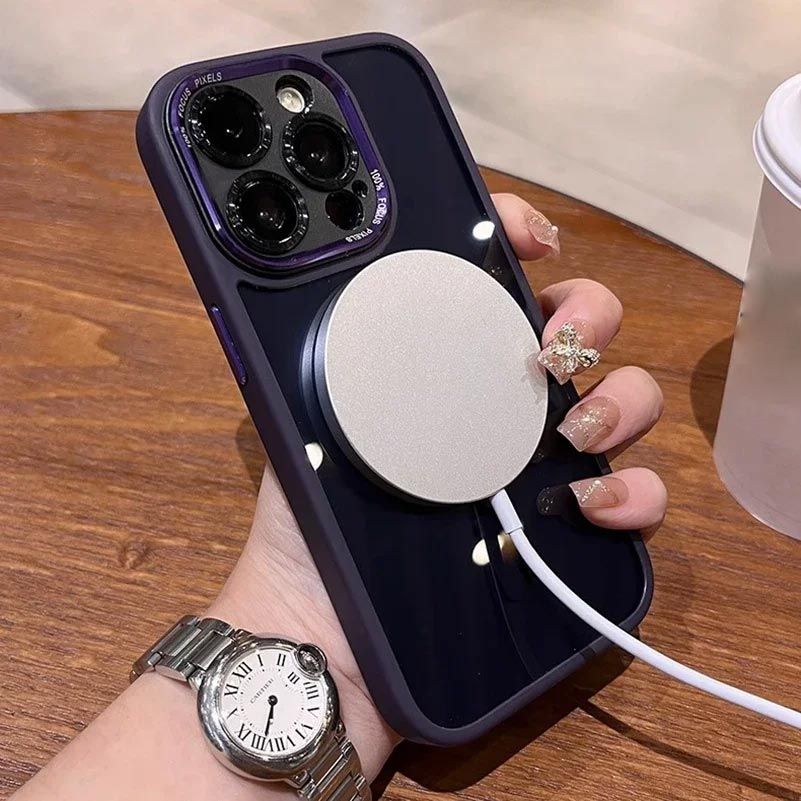 New Tinted Shockproof Magnetic Phone Case