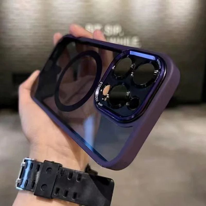 New Tinted Shockproof Magnetic Phone Case
