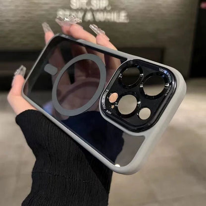 New Tinted Shockproof Magnetic Phone Case