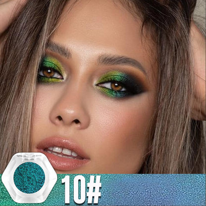 Double chrome eye shadow