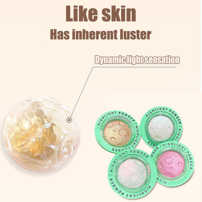 Highlighter Powder Shiny Clear High-gloss Face