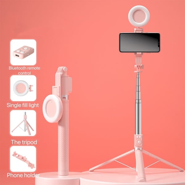 ⏳New 6 in 1 Bluetooth Selfie Stick