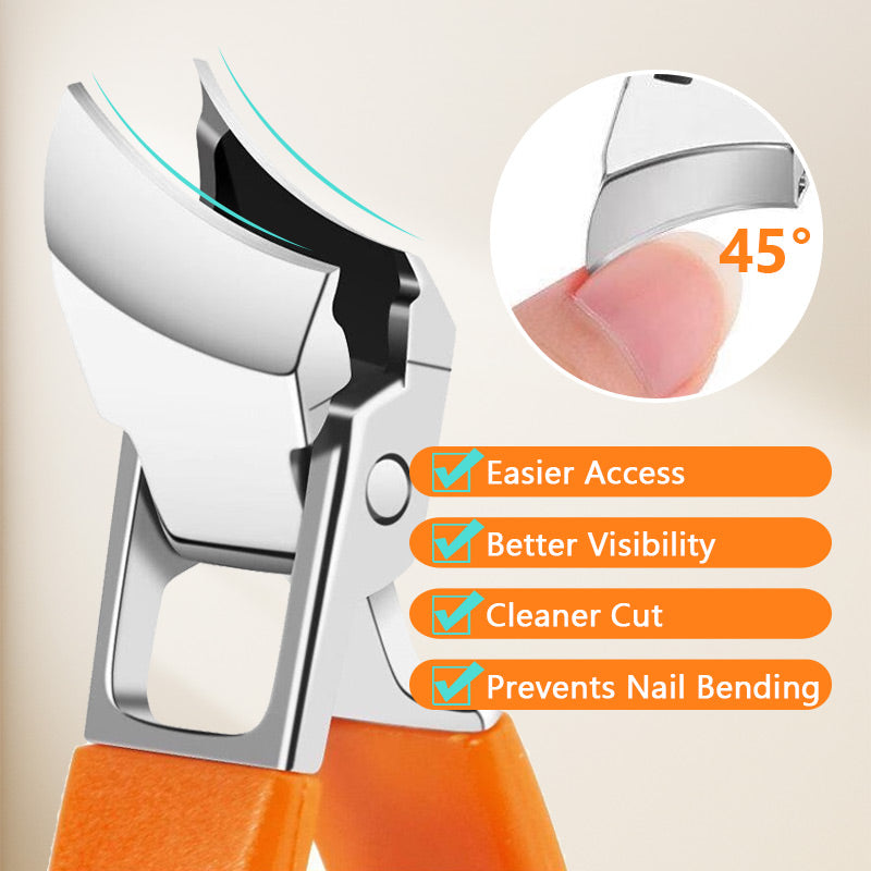 Christmas -Wide Jaw Opening Anti-Splash Slanted Nail Clipper
