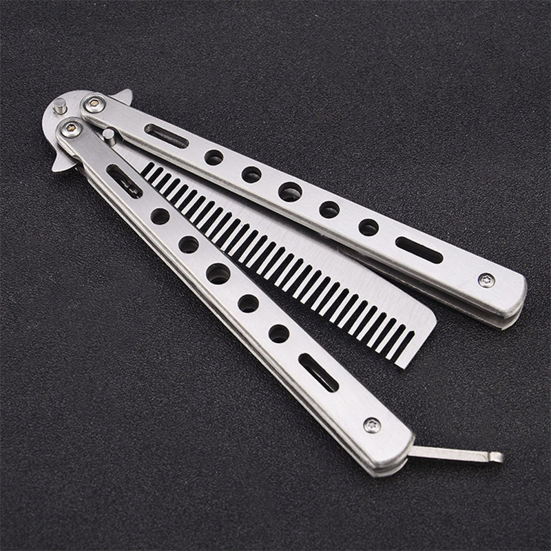 Folding Butterfly Comb for Hair Styling