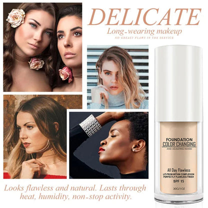 Flawless Colour Changing Foundation