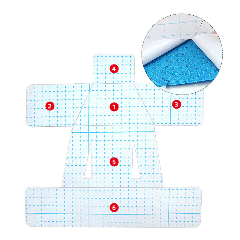Pre-Cut Elastic Shoulder Support Kinesiology Tapes