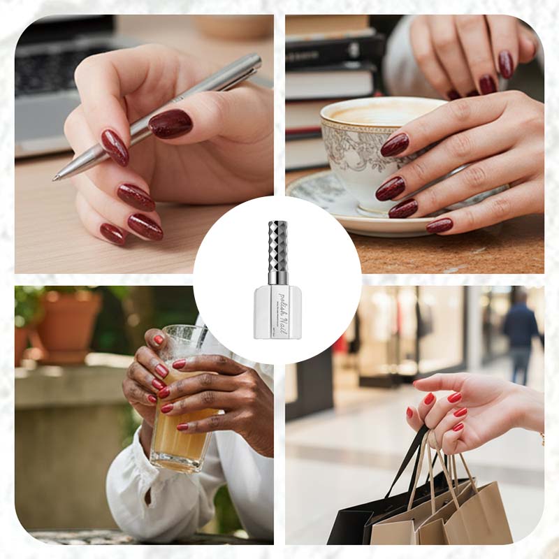 Sparkling Cat-Eye Gel Polish