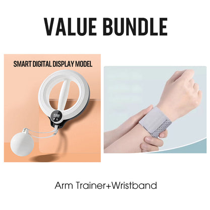 !!!⏰360° Hand Crank Arm & Forearm Trainer with Smart Counter
