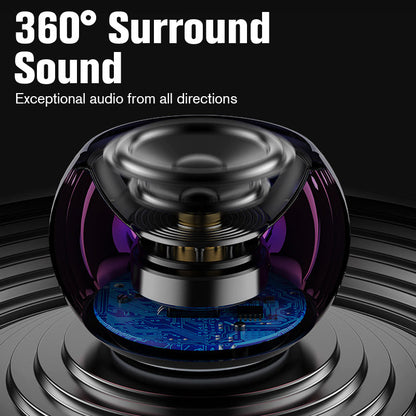 🥳HOT SALE🥳💞50K+ SOLD!💎🎵 50% OFF! Mini Hi‑Fi Speaker – 360° sound, deep bass. Aluminium alloy, skin‑friendly. 16hrs non‑stop music. A pocket‑sized concert. 🛡️🕊️