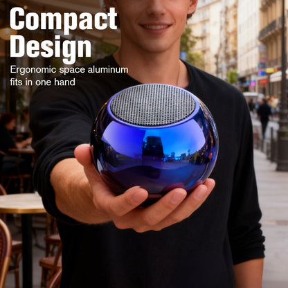 🥳HOT SALE🥳💞50K+ SOLD!💎🎵 50% OFF! Mini Hi‑Fi Speaker – 360° sound, deep bass. Aluminium alloy, skin‑friendly. 16hrs non‑stop music. A pocket‑sized concert. 🛡️🕊️