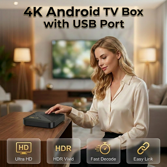 ⏳Android TV Box with Bluetooth