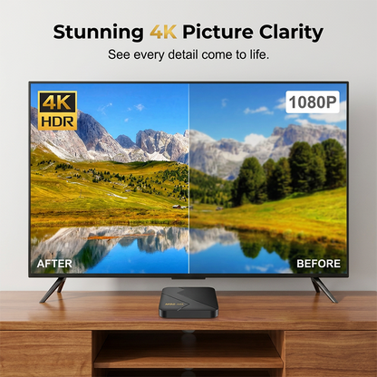 ⏳Android TV Box with Bluetooth